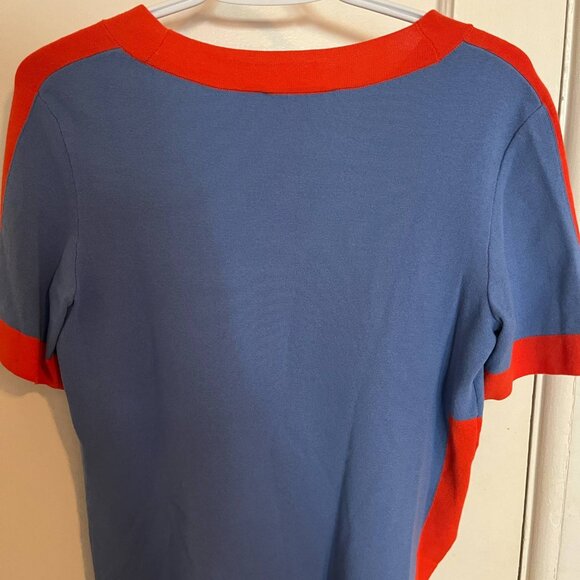 Tory Burch Colorblock T Shirt - Picture 2 of 4